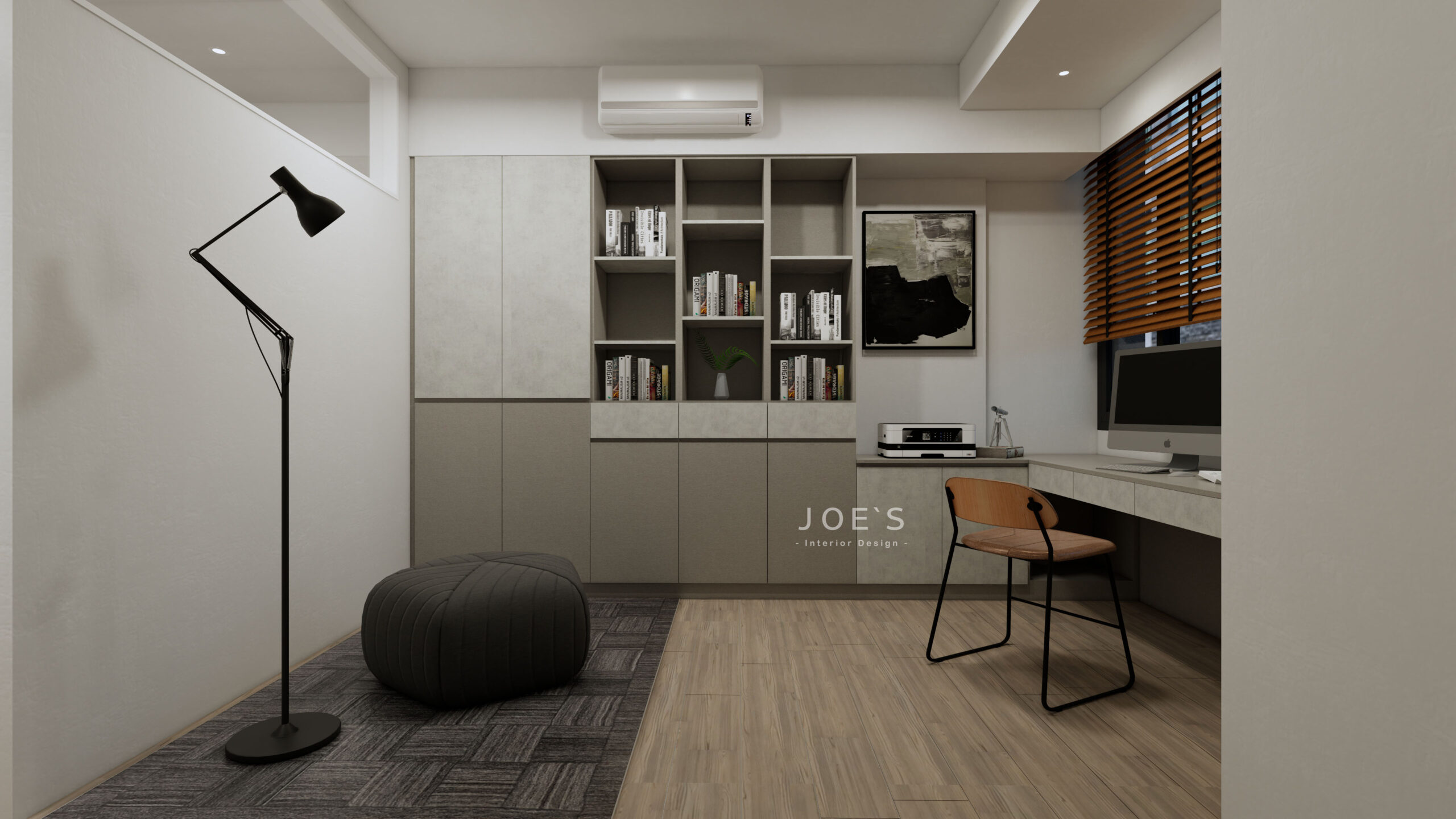 喬斯室內設計-ED21A-T121710 住宅空間-書房