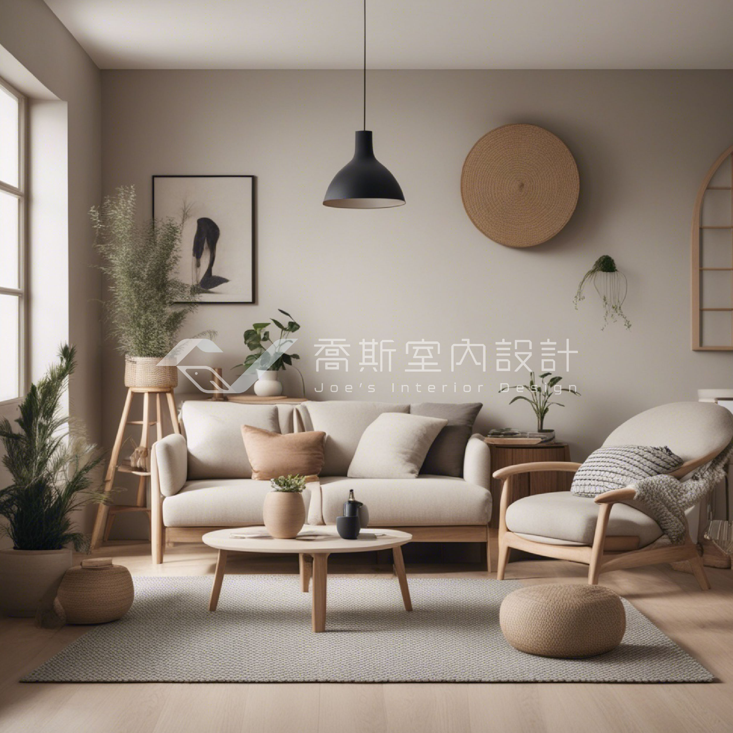 Joe's 喬斯室內設計-北歐侘寂風